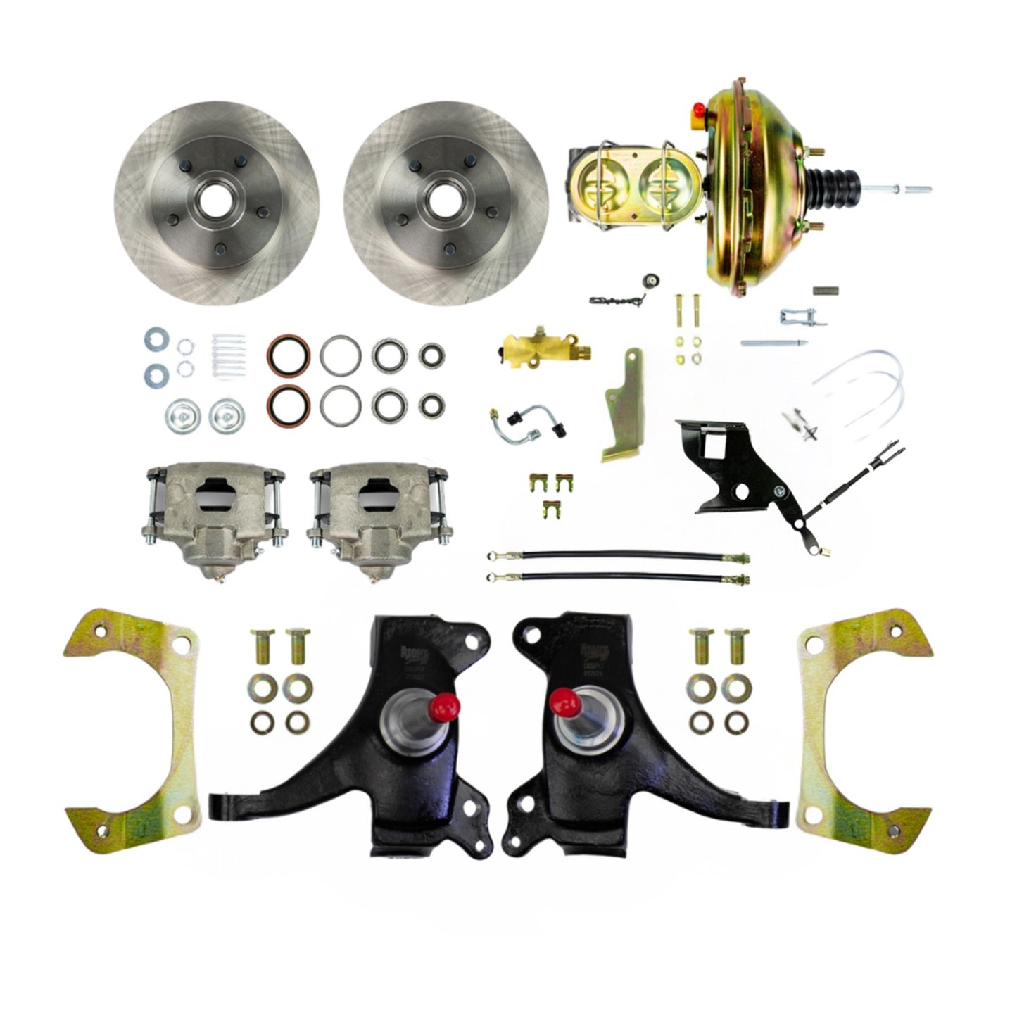 RIGHT STUFF DETAILING Power Front Disc Brake Conversion Brakes Brake Systems And Components main image