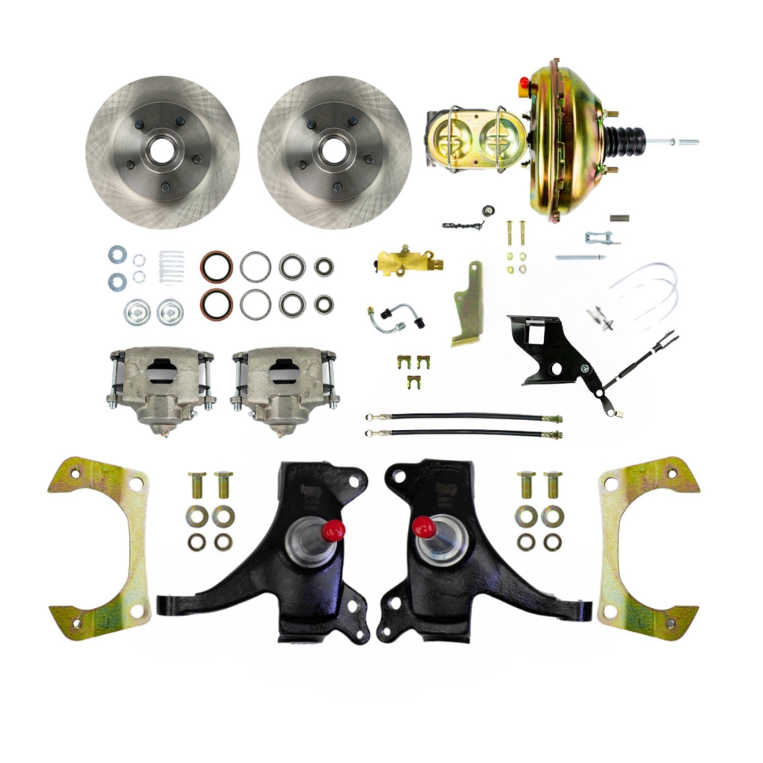 RIGHT STUFF DETAILING Power Front Disc Brake Conversion Brakes Brake Systems And Components main image