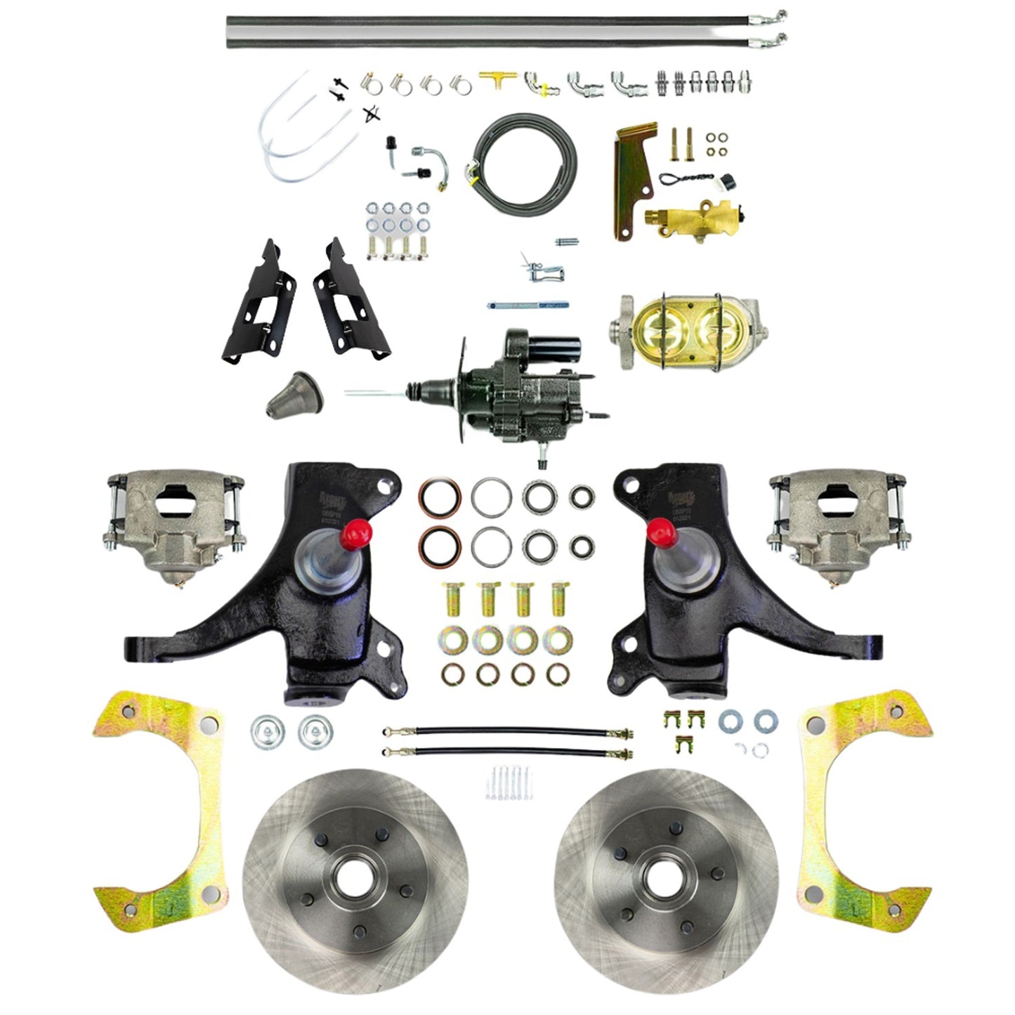 RIGHT STUFF DETAILING Power Hydro Boost Disc Brake Conversion Brakes Brake Systems And Components main image