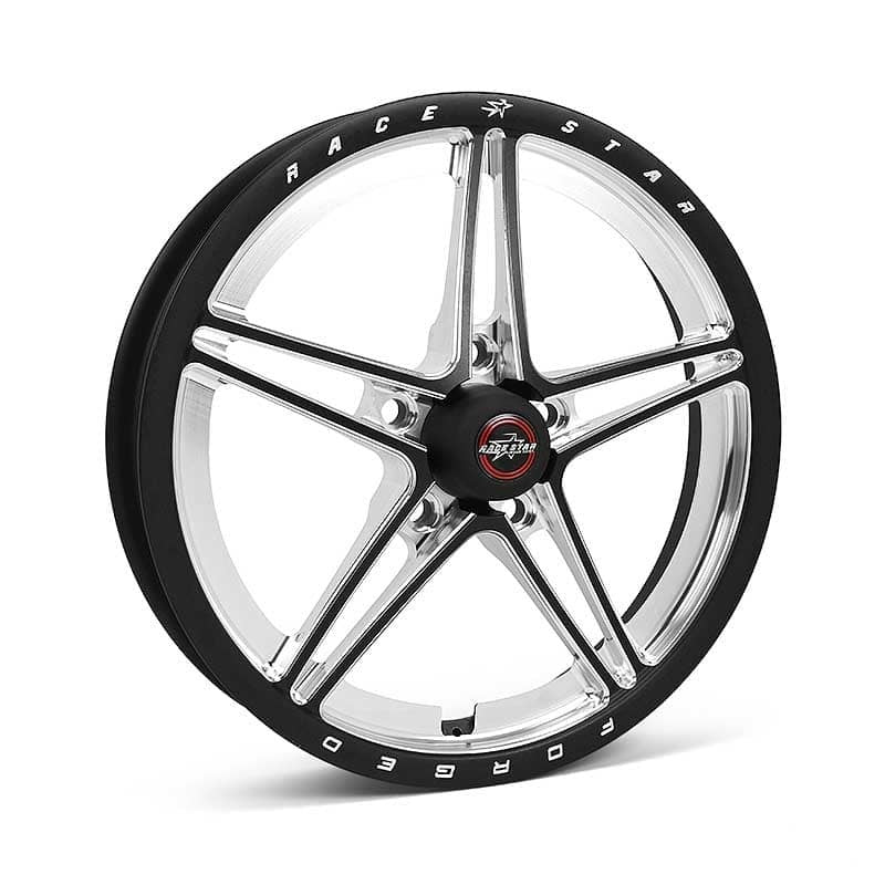 Race Star 63 Pro Forged 17x3.5 Lug Mount Black Anodized Wheels Wheels main image