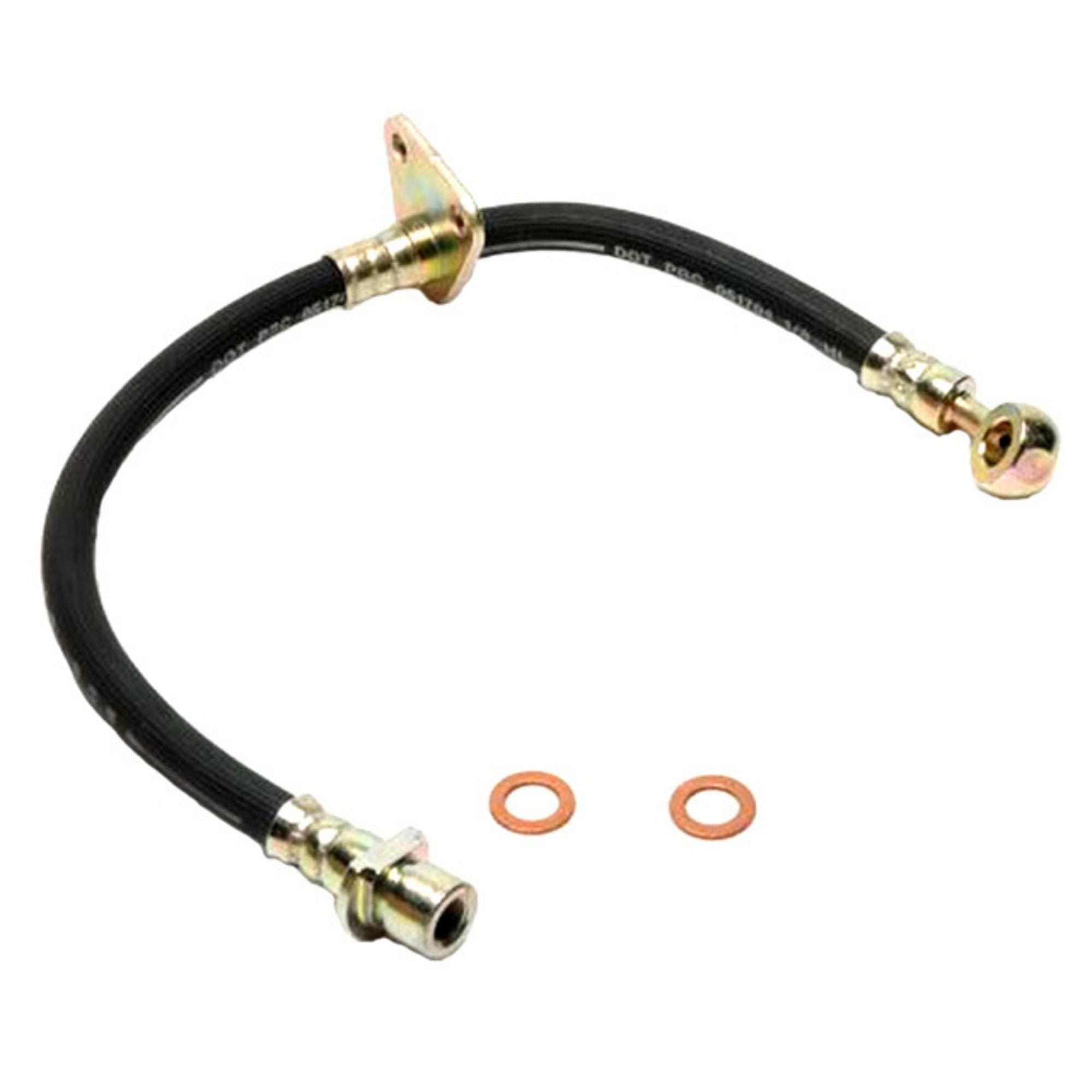 Raybestos Brakes Brake Hydraulic Hose  top view frsport BH381443