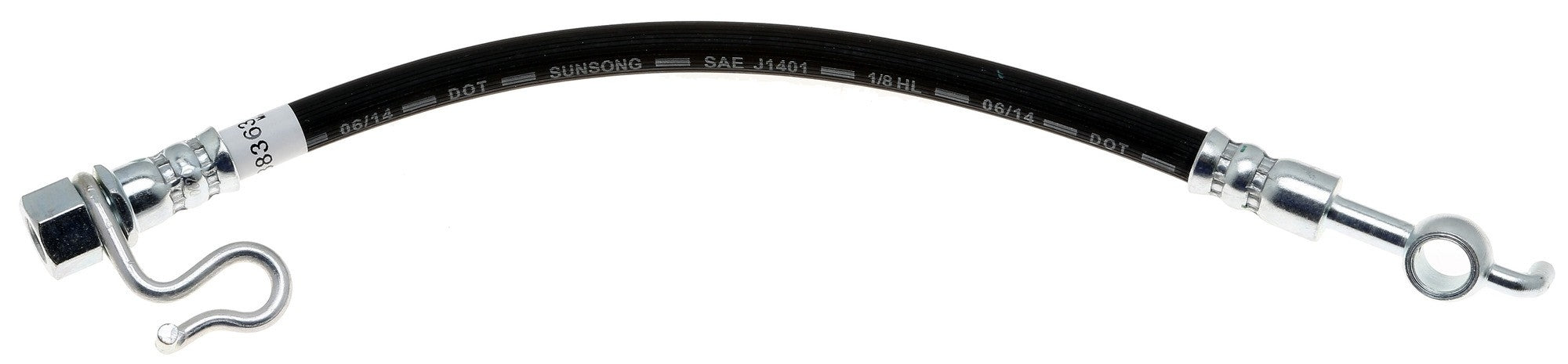 Raybestos Brakes Brake Hydraulic Hose BH383634