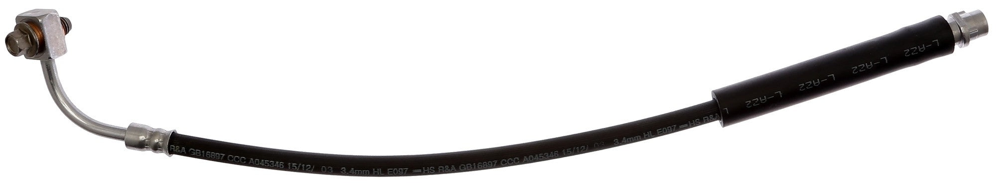 Raybestos Brakes Brake Hydraulic Hose BH383870