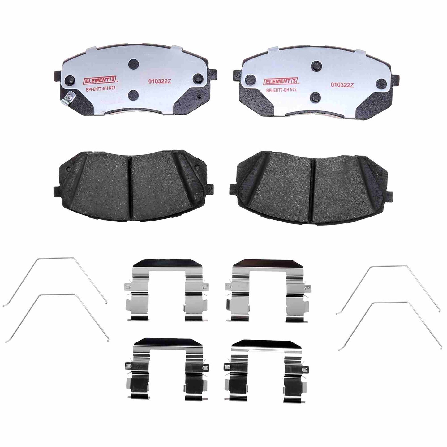 Raybestos Brakes Disc Brake Pad Set EHT1855AH