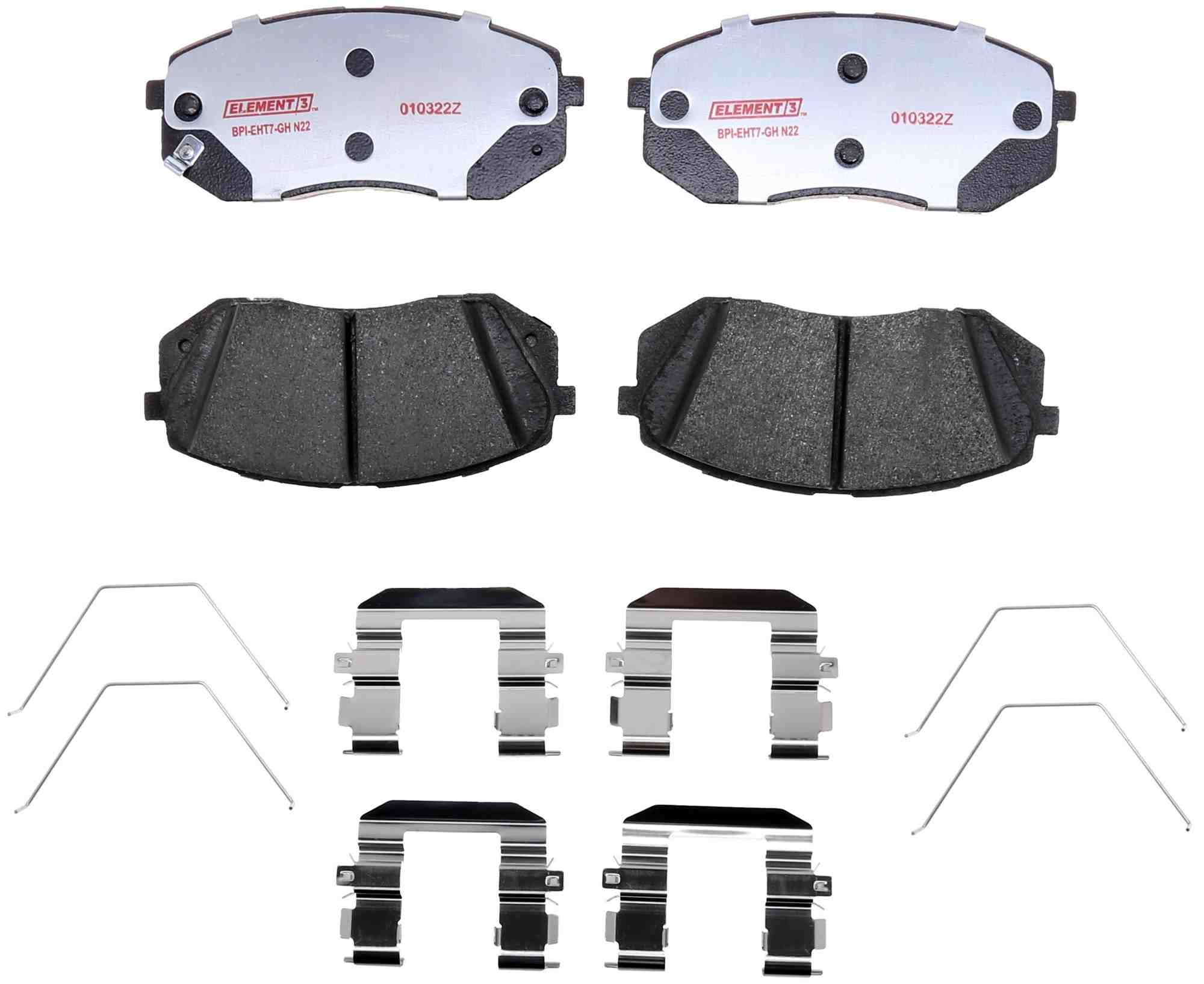 Raybestos Brakes Disc Brake Pad Set EHT1855AH