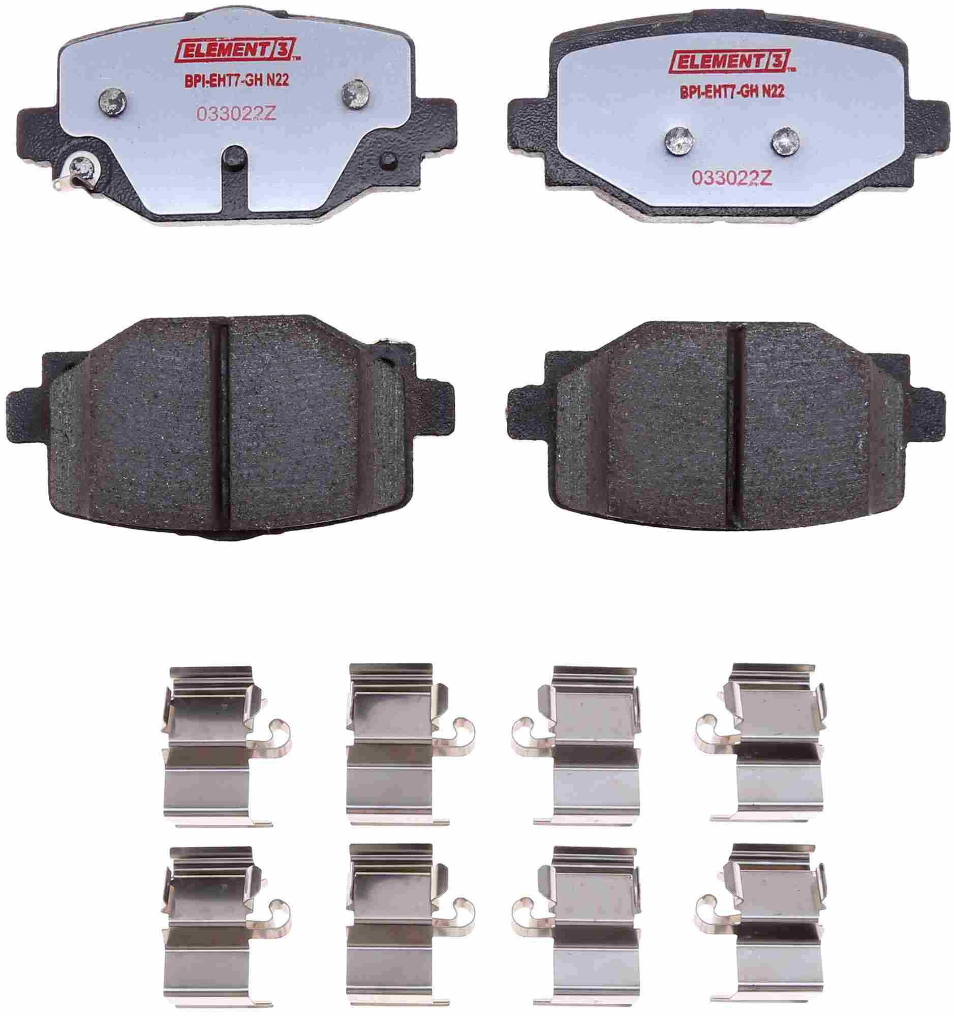 Raybestos Brakes Disc Brake Pad Set EHT2191H