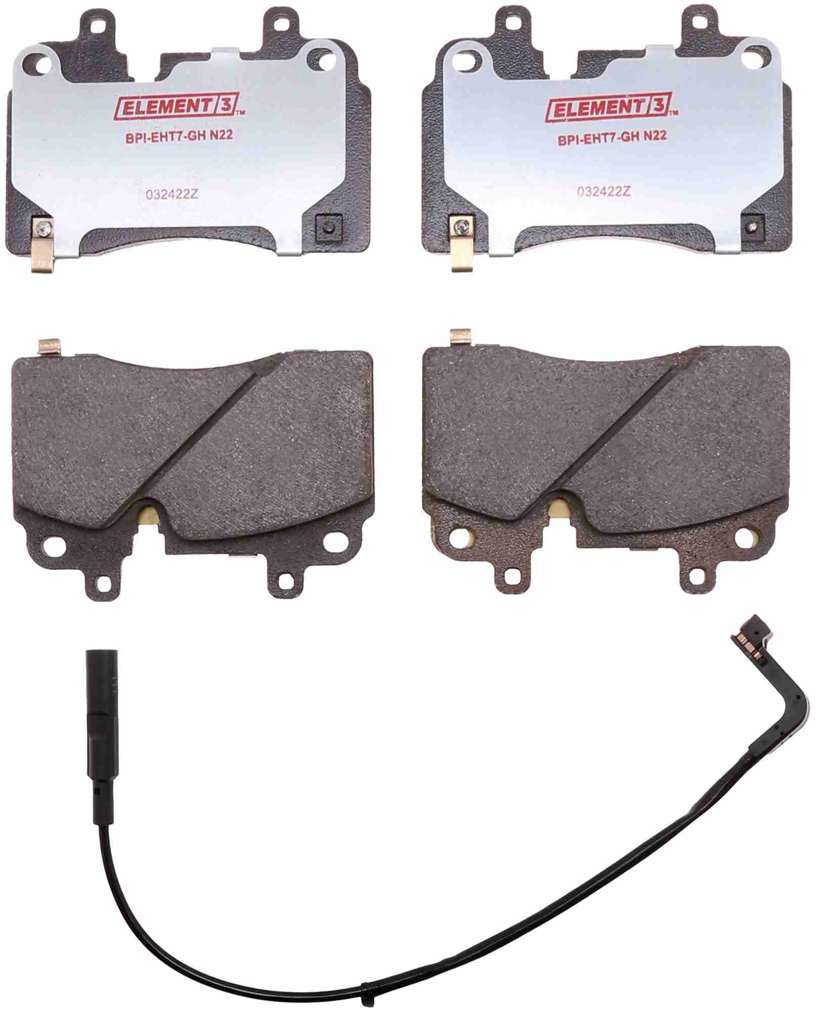 Raybestos Brakes Disc Brake Pad Set EHT2251