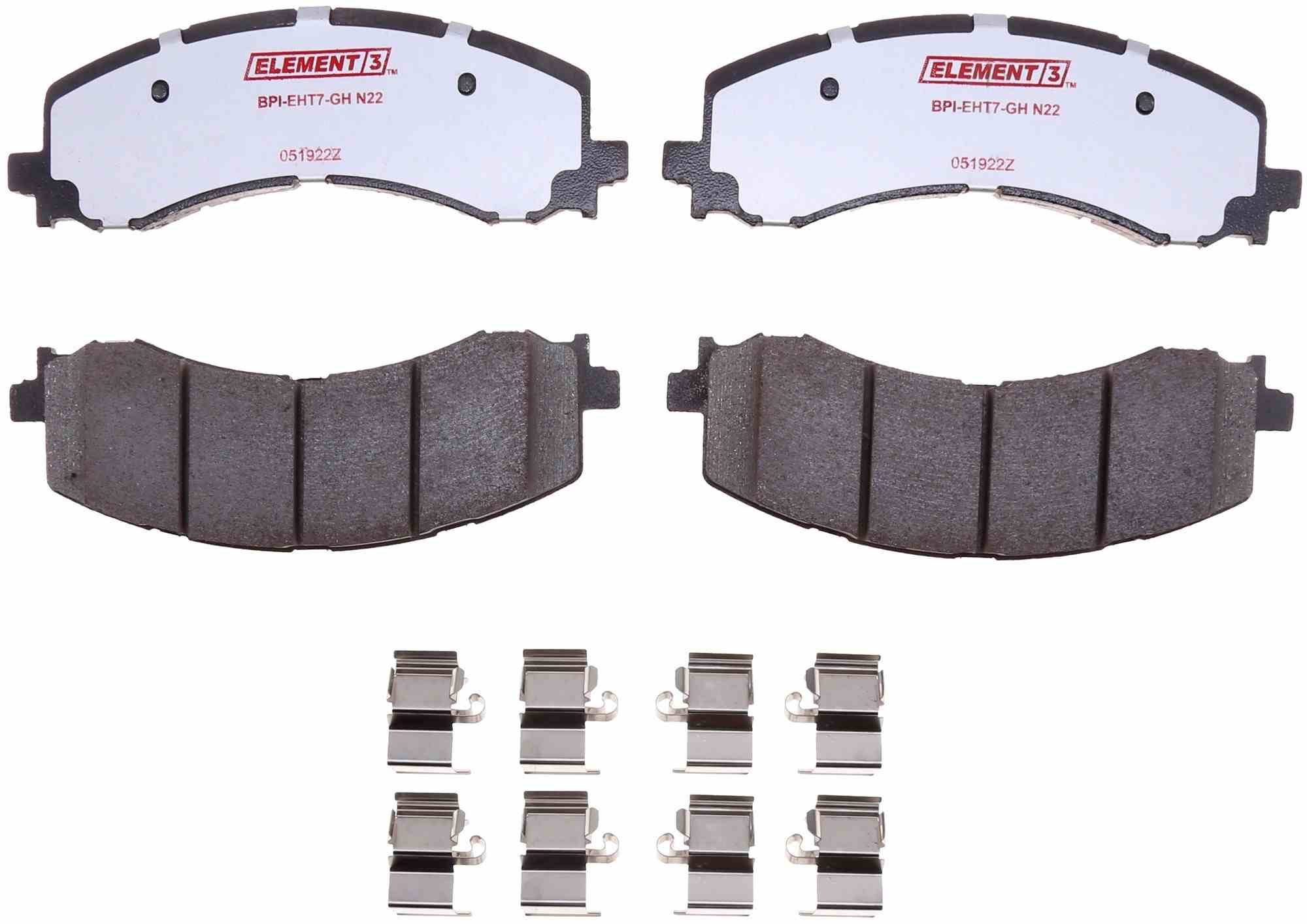 Raybestos Brakes Disc Brake Pad Set EHT2382H