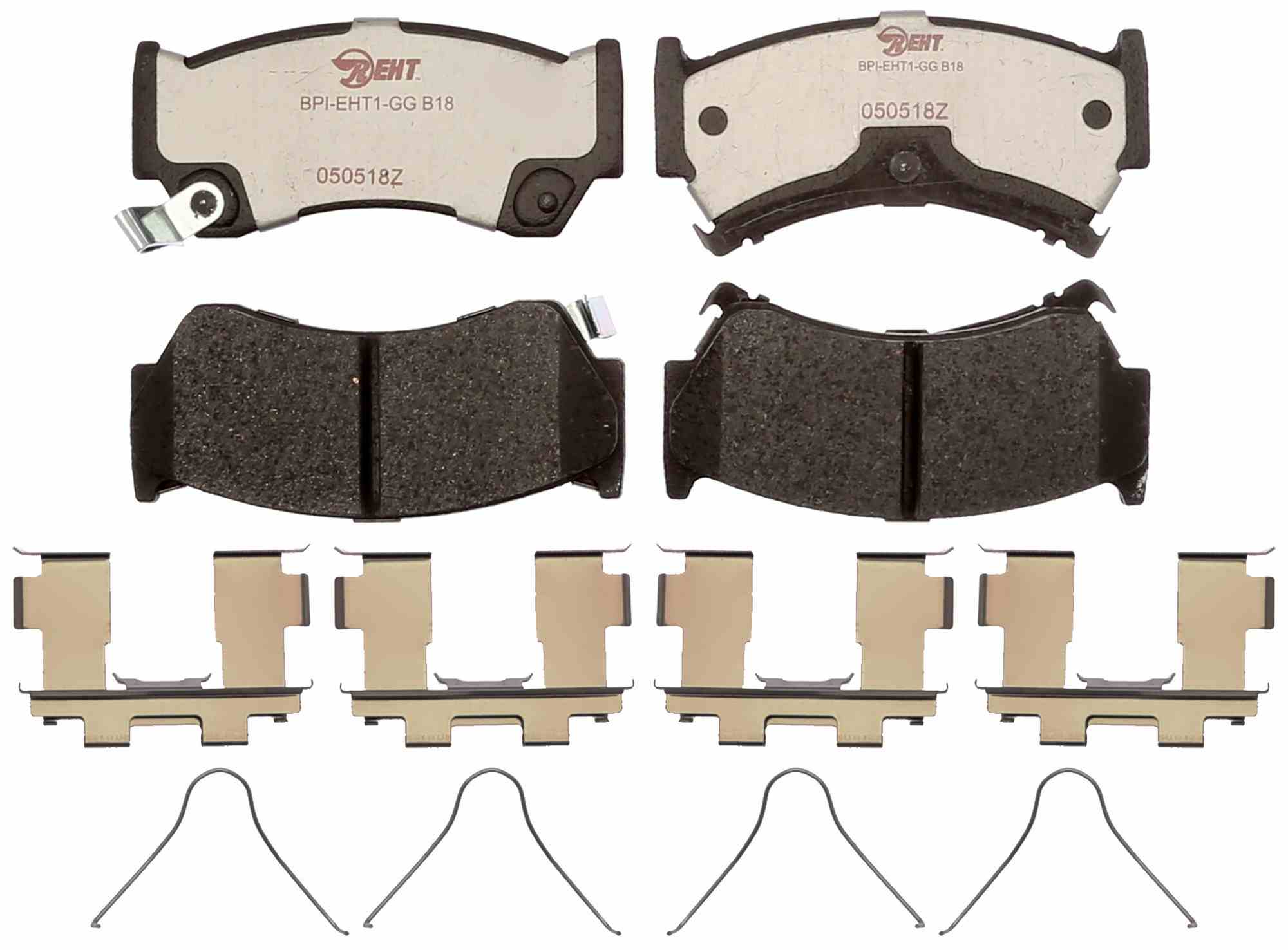 Raybestos Brakes Disc Brake Pad Set EHT668H