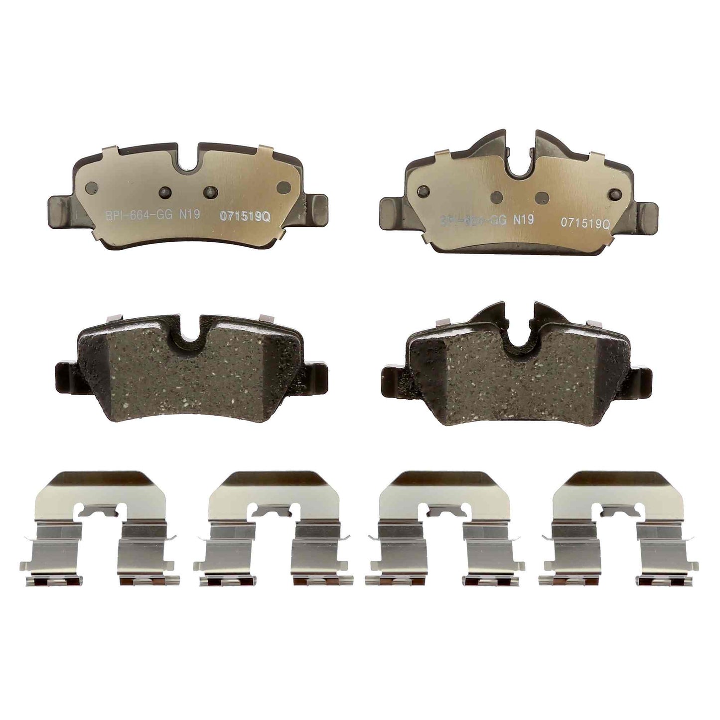 Raybestos Brakes Disc Brake Pad Set MGD1800CH
