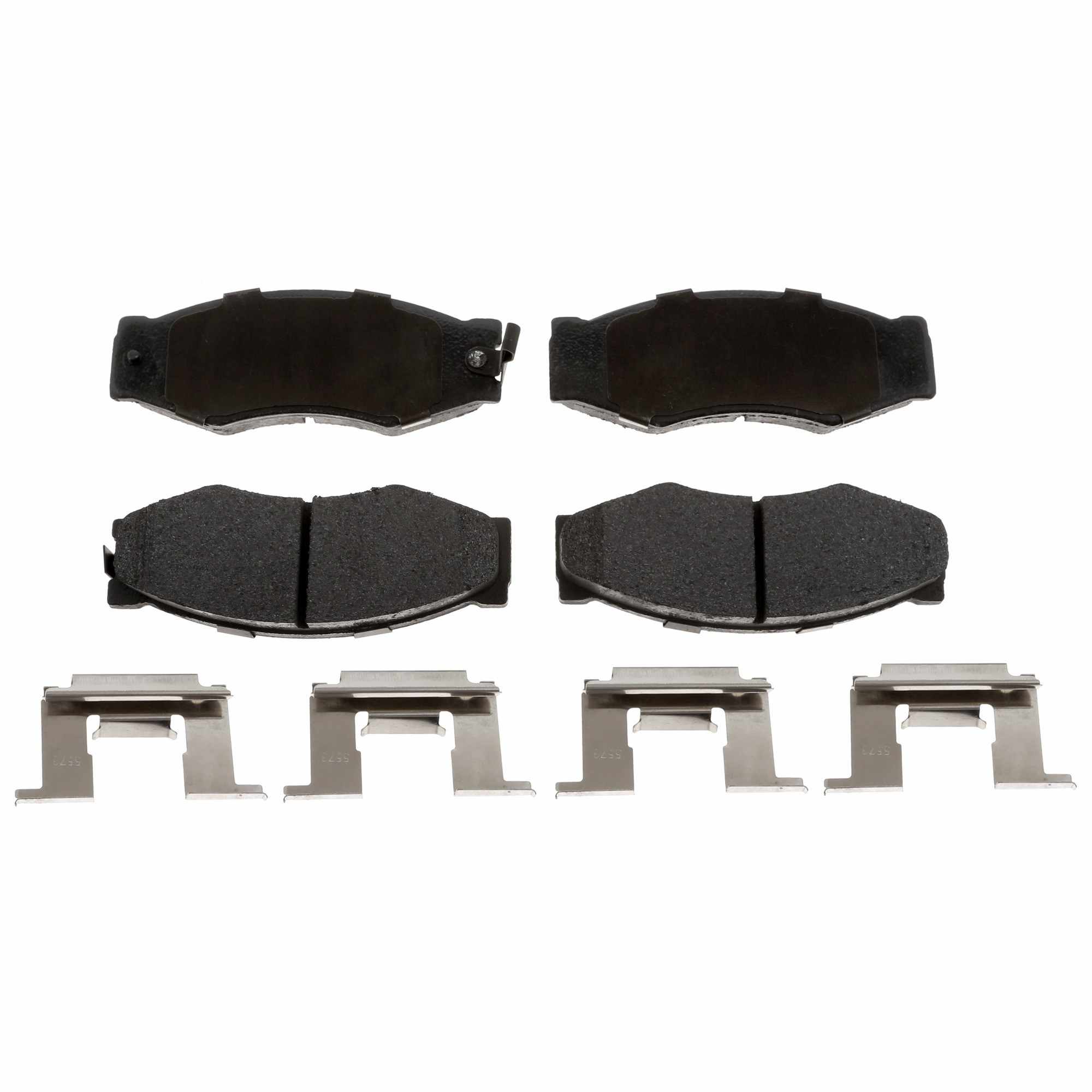 Raybestos Brakes Disc Brake Pad Set  top view frsport MGD266MH