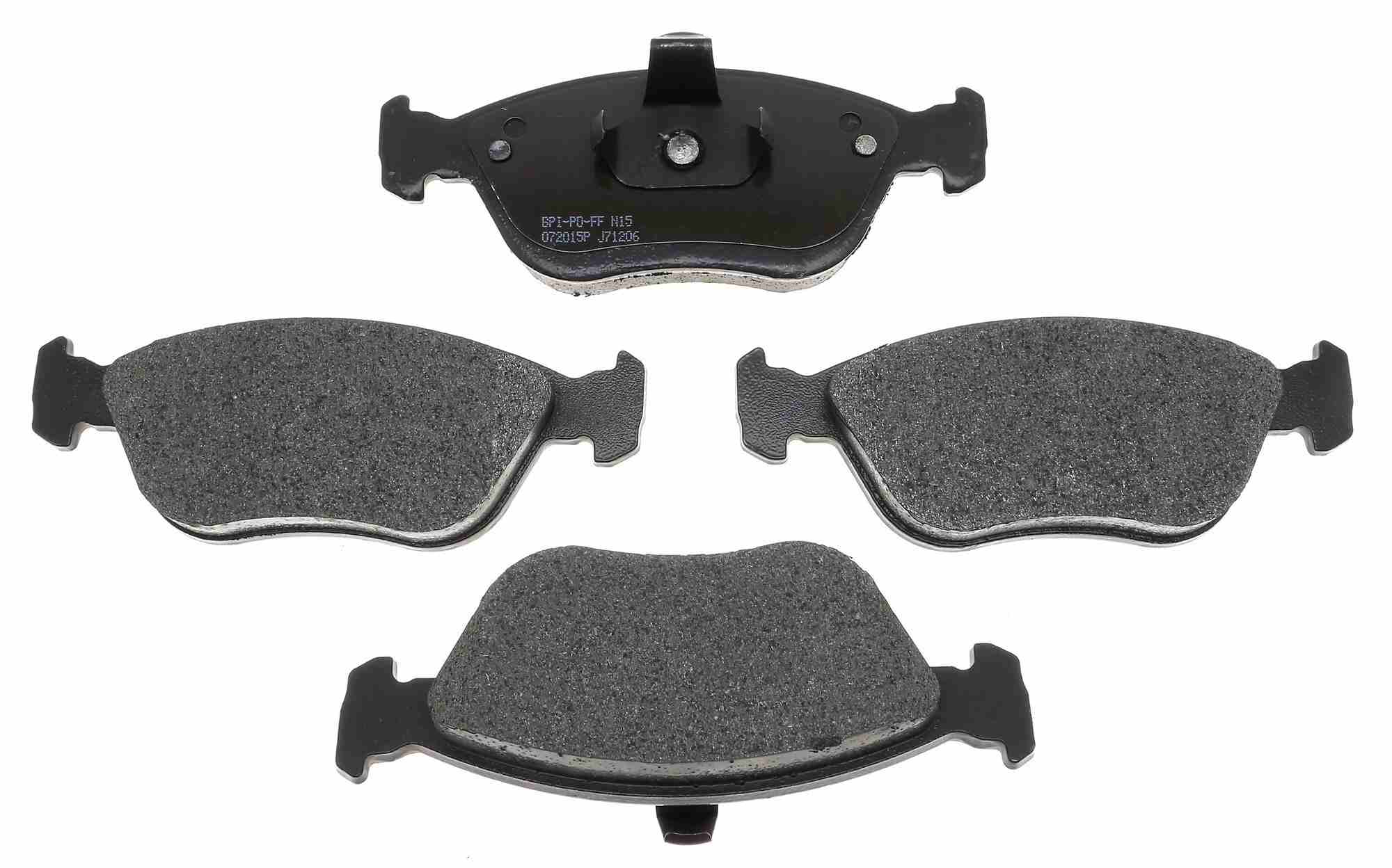 Raybestos Brakes Disc Brake Pad Set  top view frsport MGD783M