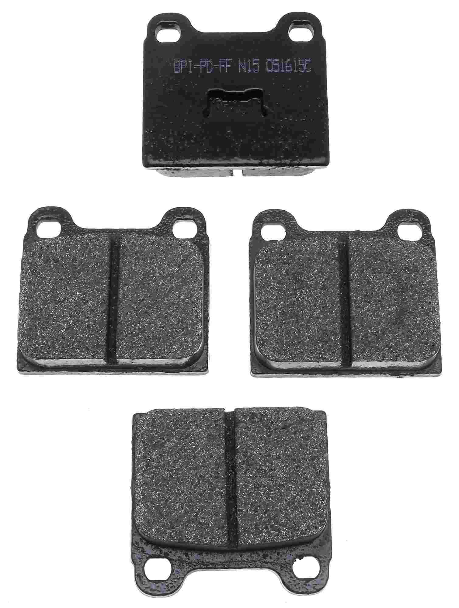 Raybestos Brakes Disc Brake Pad Set MGD96M