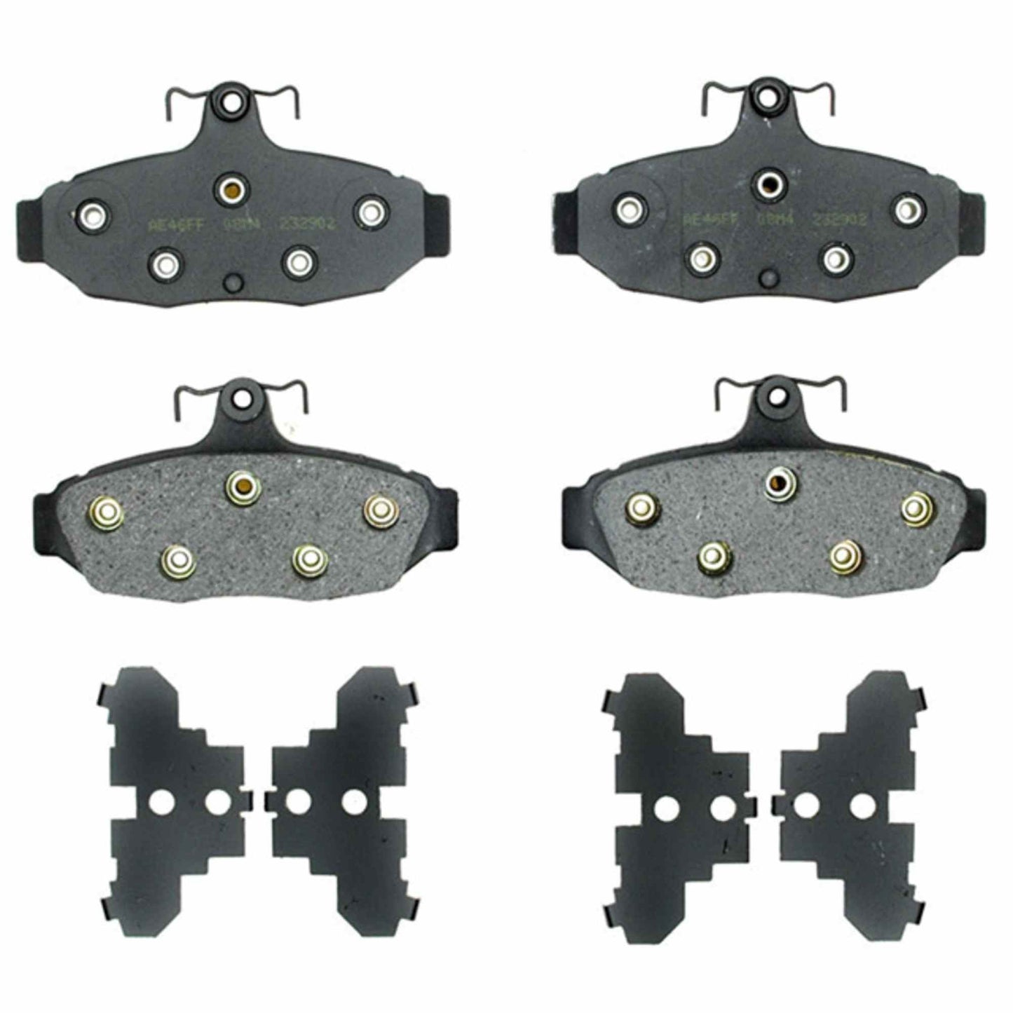 Raybestos Brakes Disc Brake Pad Set PGD347