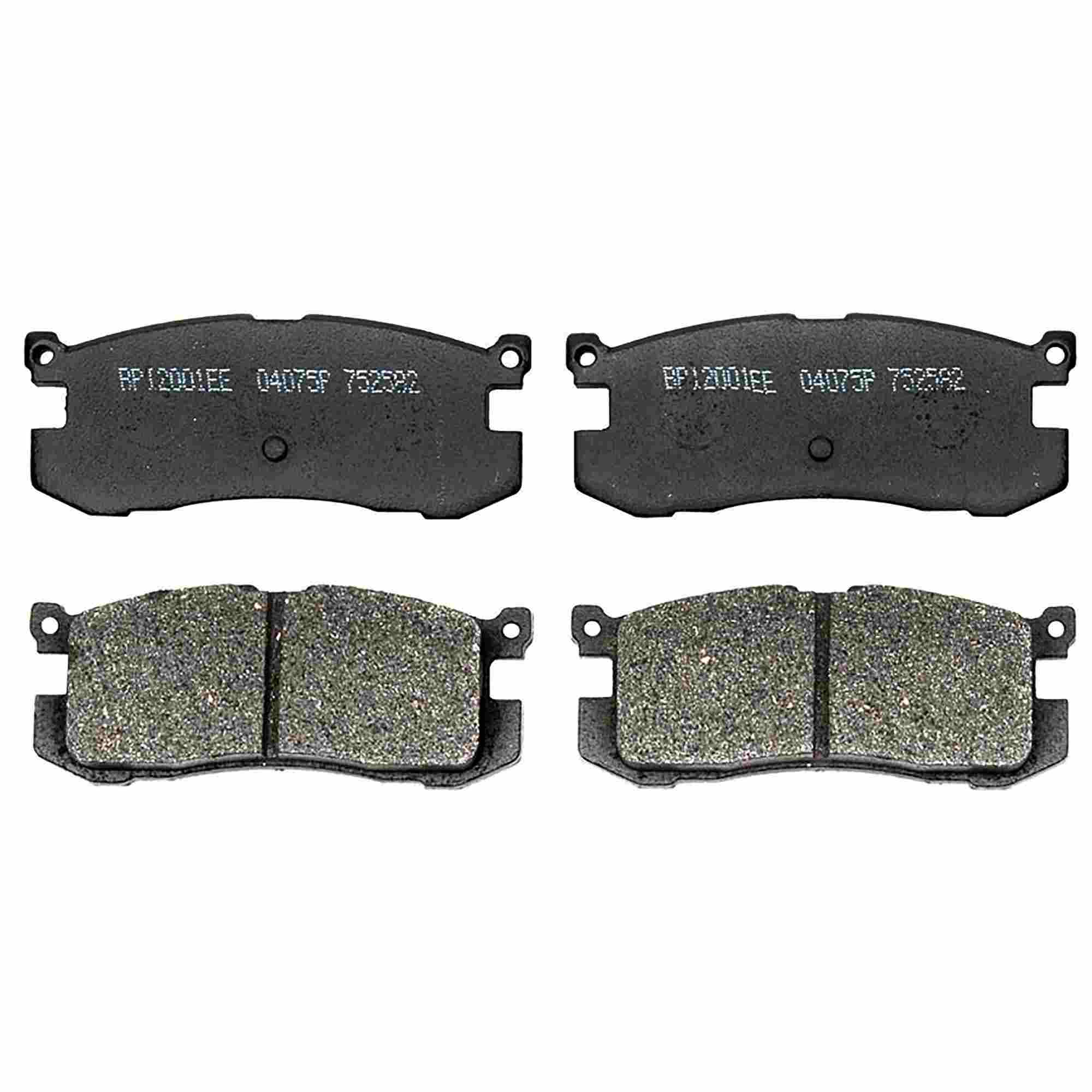 Raybestos Brakes Disc Brake Pad Set  top view frsport PGD400M