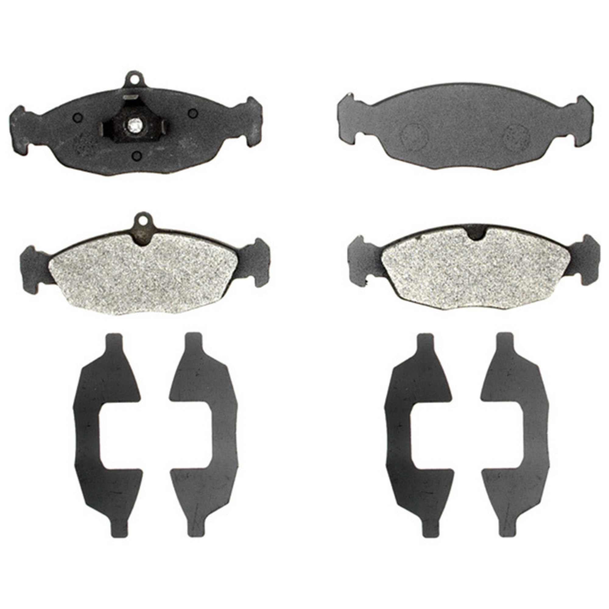 Raybestos Brakes Disc Brake Pad Set  top view frsport PGD688M