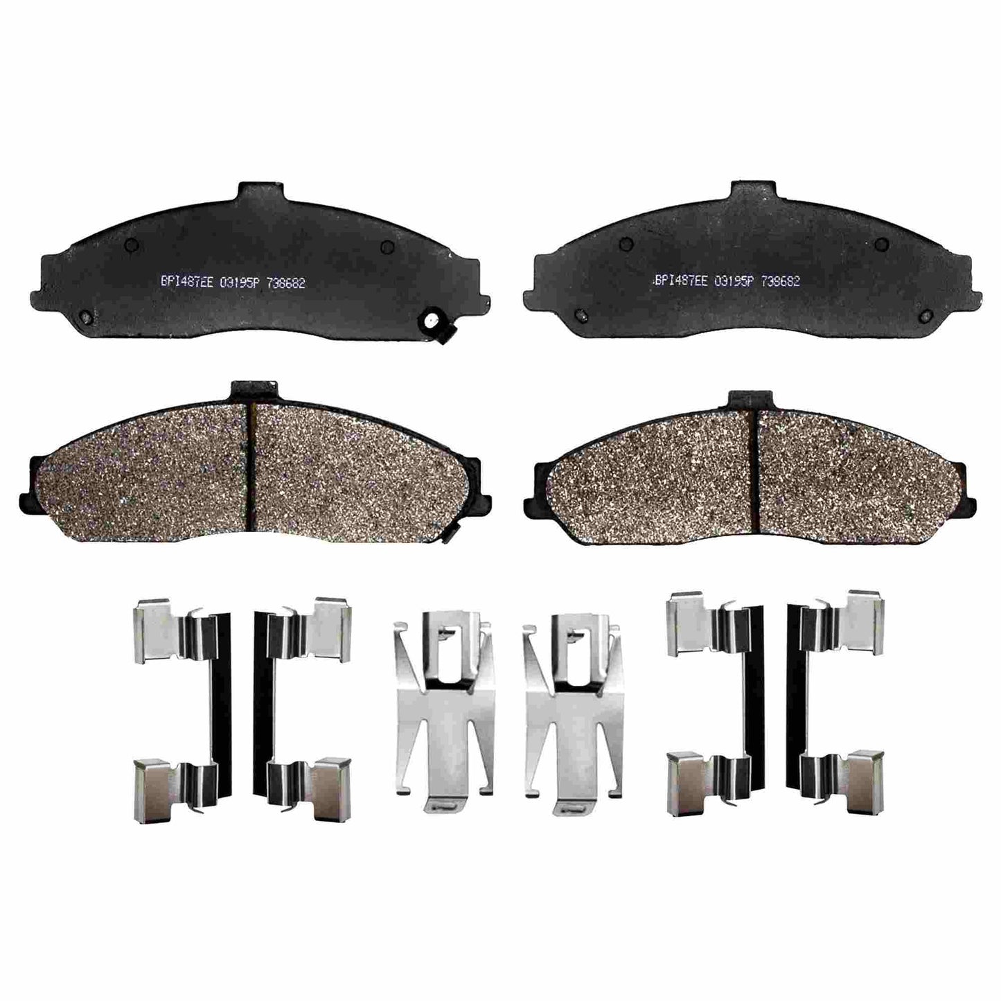 Raybestos Brakes Disc Brake Pad Set PGD731M