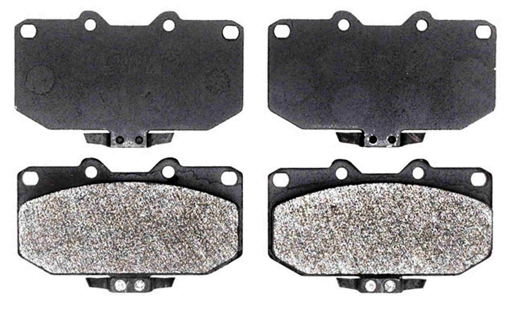 Raybestos Brakes Disc Brake Pad Set  top view frsport SP647XP