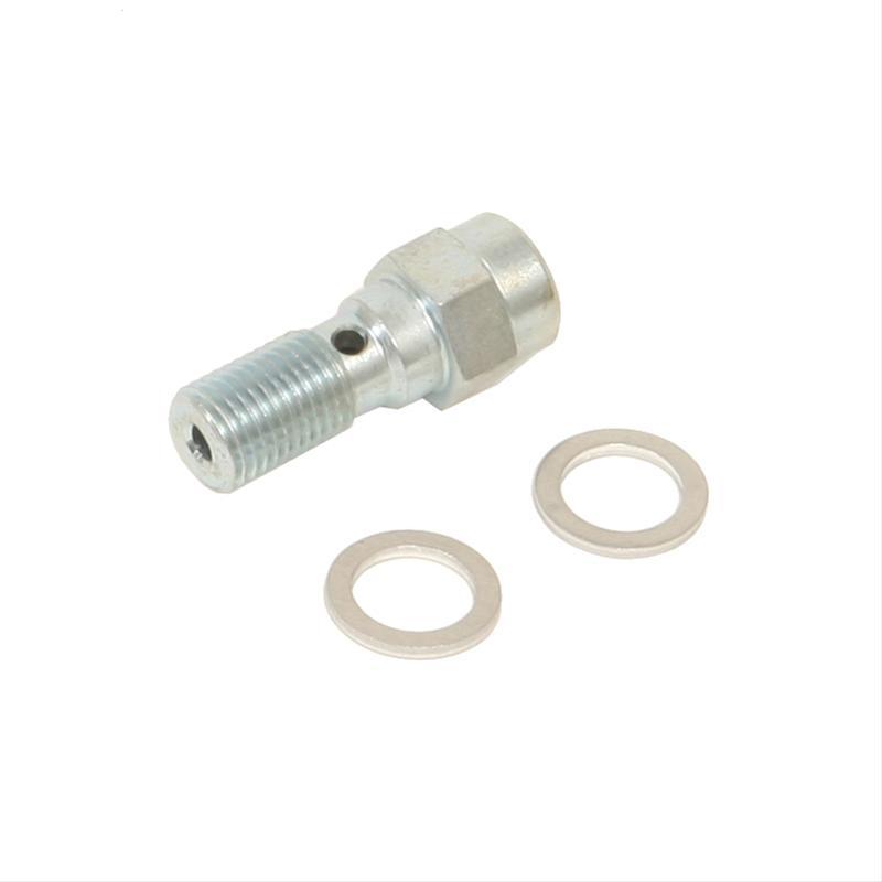 RUSSELL 1/8NPT 3/8in Brake Swtch Straight Banjo Fittings Hoses and Valves Fittings and Plugs main image