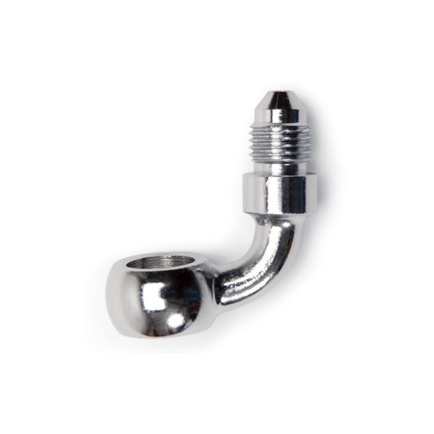 RUSSELL 10mm Banjo x -3AN 90 Degree Banjo Male Fittings Hoses and Valves Fittings and Plugs main image