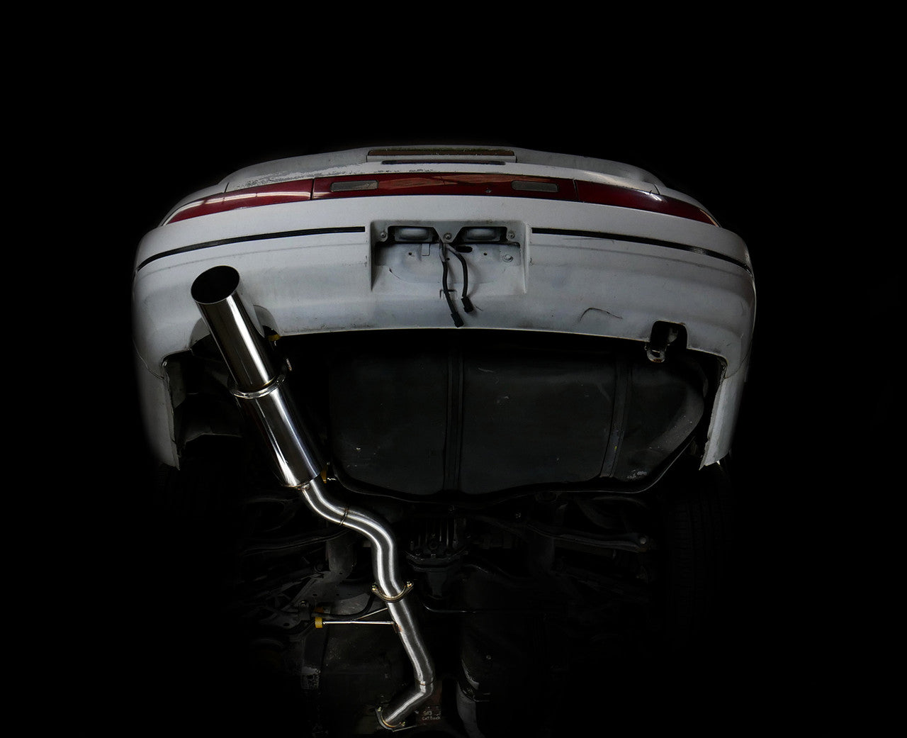 ISR Performance Series II - GT Single Exhaust System -Non Resonated- Nissan 240sx 89-94 (S13)