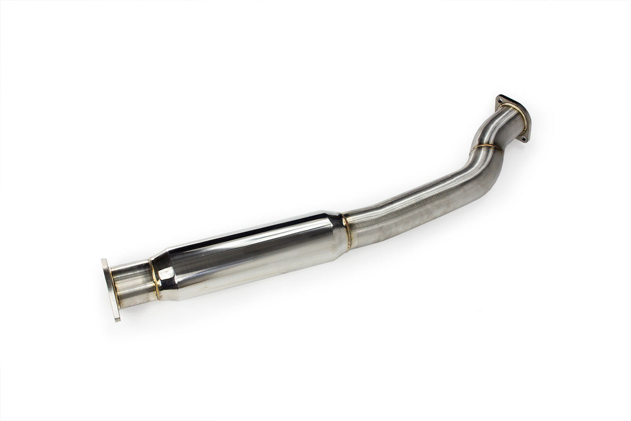 ISR Performance Series II - EP Dual Tip Blast Pipe Exhaust System - Resonated - 95-98 Nissan 240sx IS-S2EPDR-S14