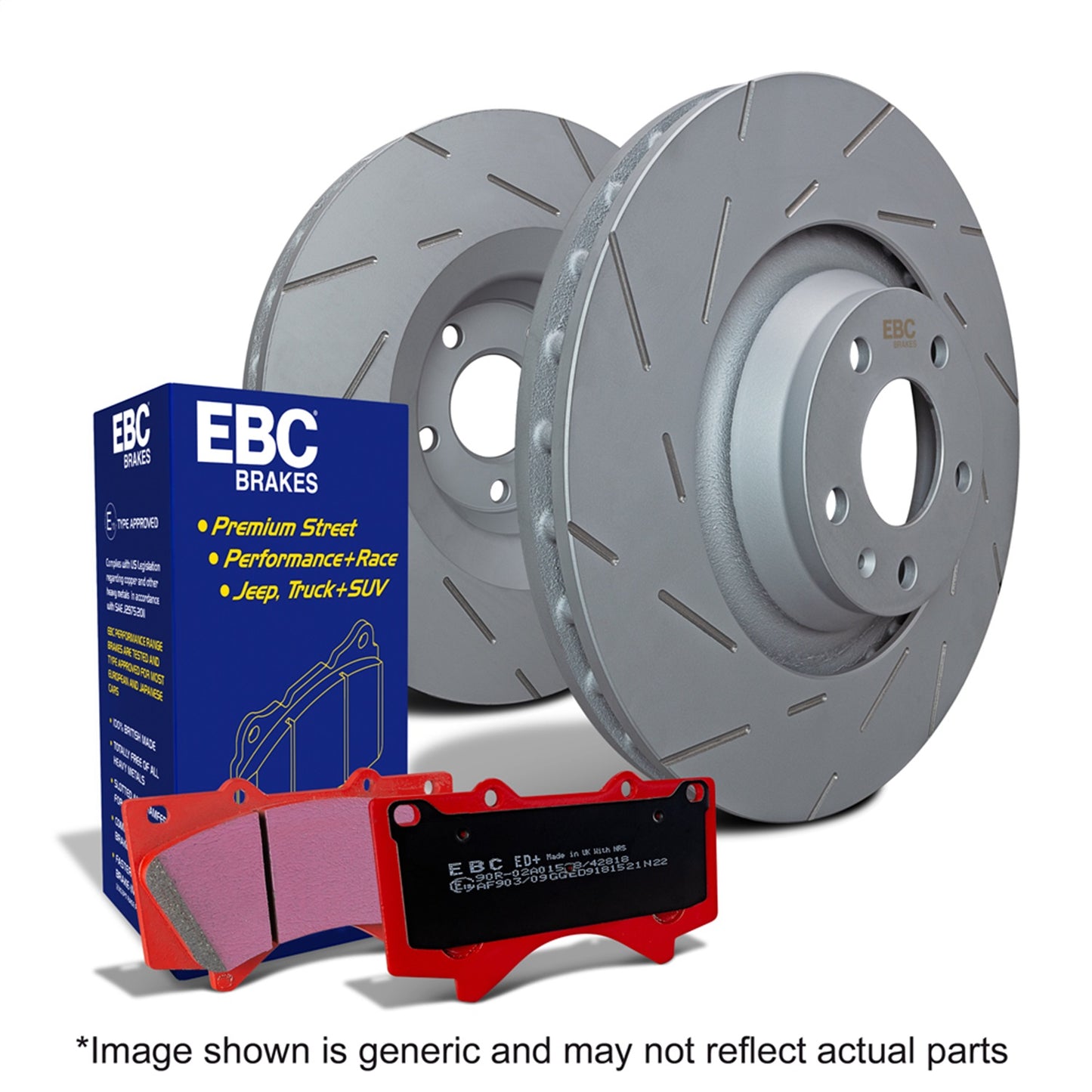 EBC S15 Orangestuff Pads and USR Rotors S15KR1027