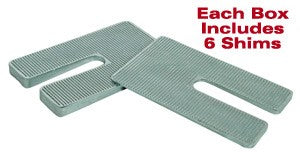 SPC Performance Zinc Shims 2.5x5x2.5 Deg.