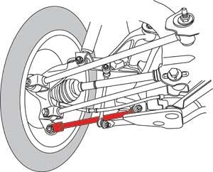 SPC Performance Rear Radius Rod Infiniti