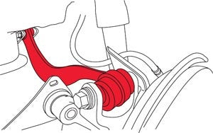 SPC Performance Scion/Lexus Fixed Length Rear Control Arm 12030