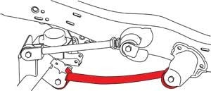 SPC Performance Jeep JK w/xAxis Front Lower Control Arm 13415