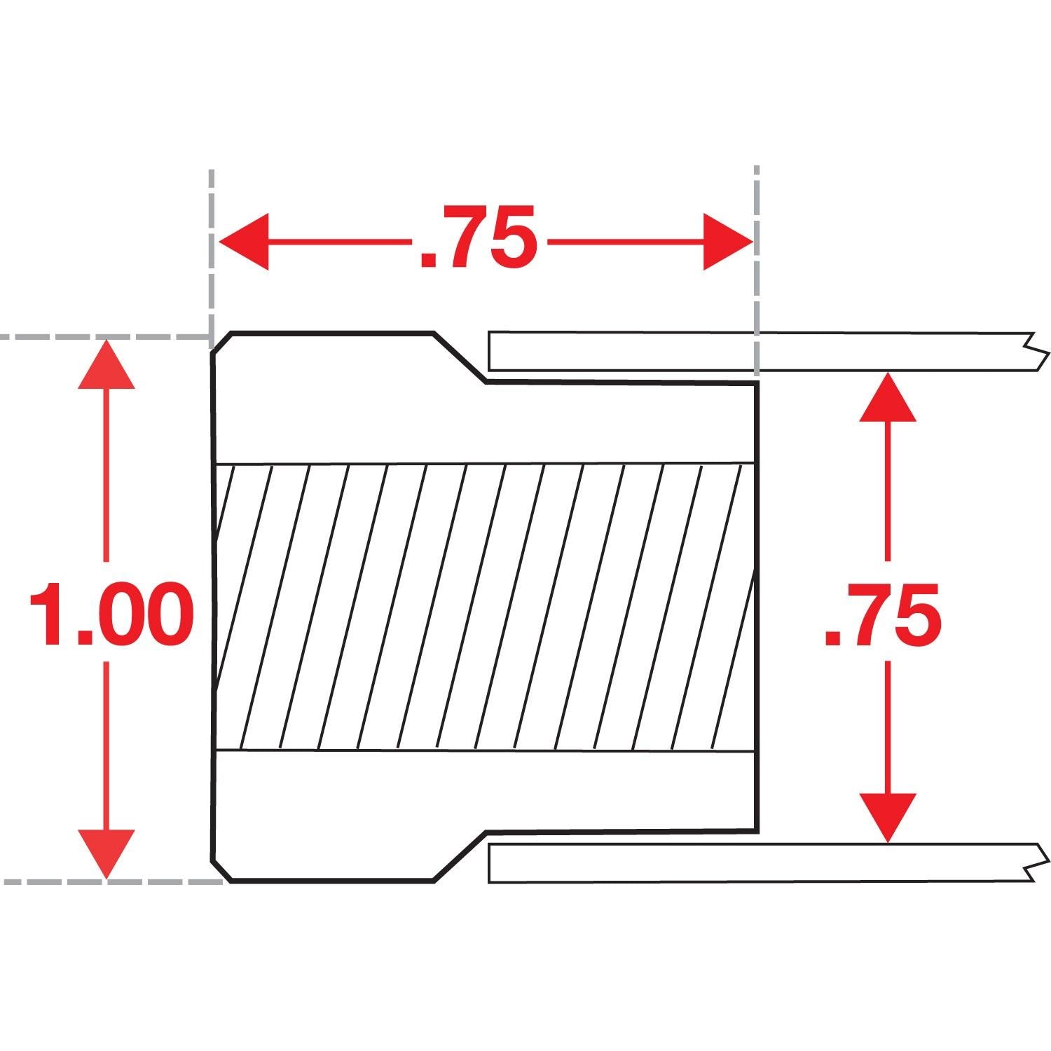 SPC Performance Weld In Bung RH Thread 1/5in x 20 15300