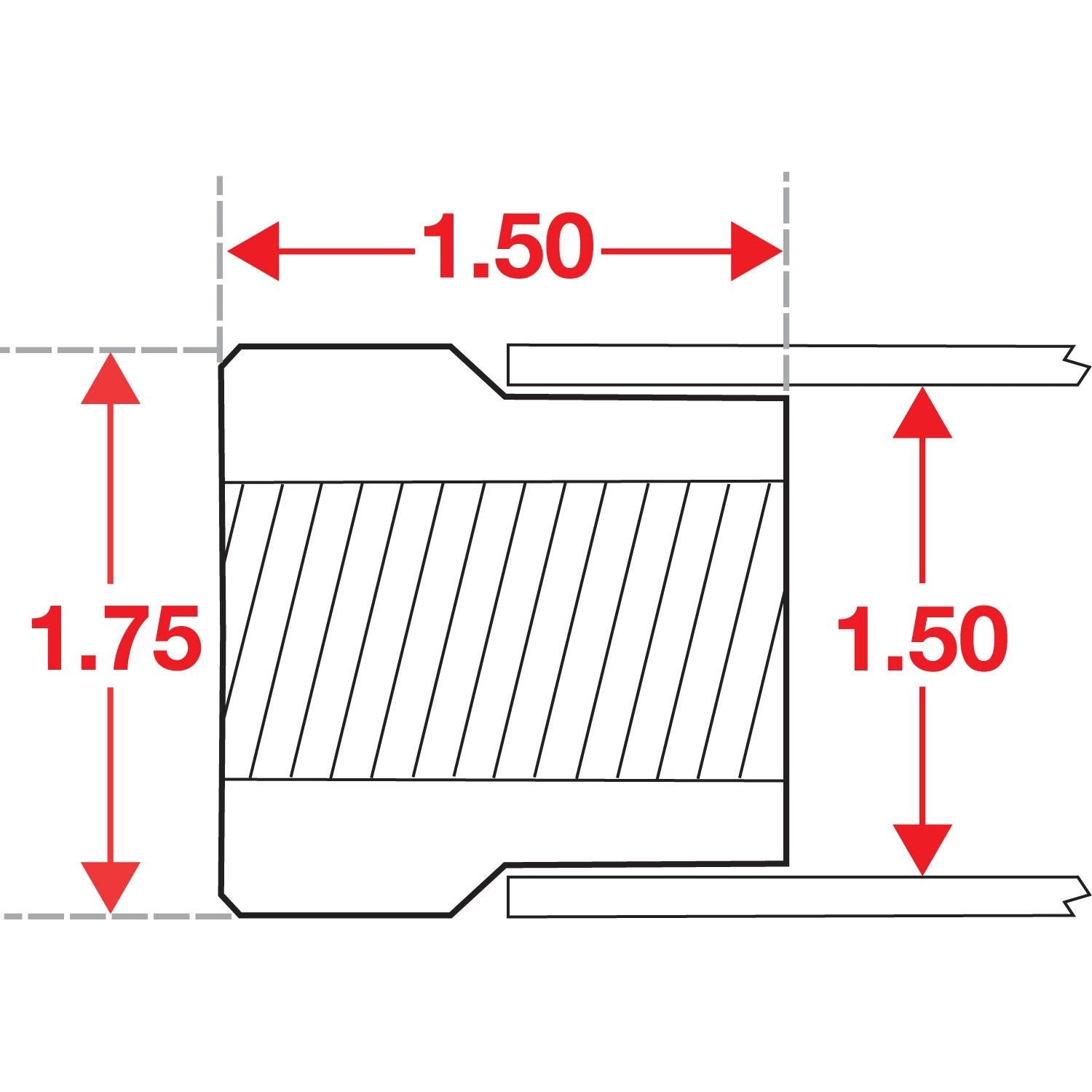 SPC Performance Weld In Bung RH Thread 1in x 14 15304