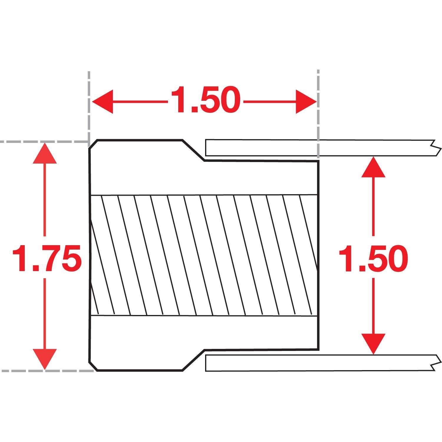 SPC Performance Weld In Bung LH Thread 1in x 14 15305