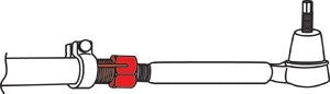 SPC Performance Jeep JK Hex Tie Rod 23605
