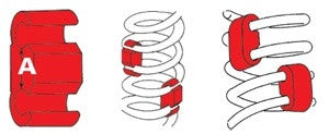 SPC Performance Coil Spring Stabilizer (Set Of 4)