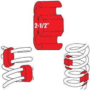 SPC Performance Coil Spring Stabilizer (Set of 4)