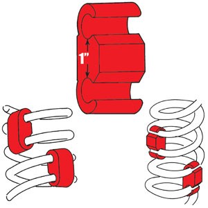 SPC Performance Coil Spring Stabilizer (Set Of 4)