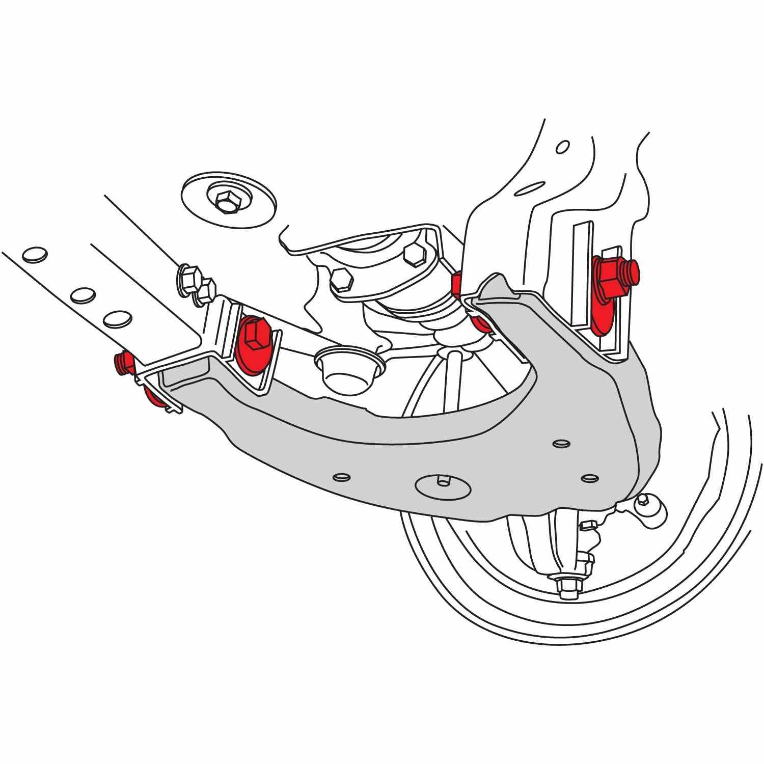SPC Performance Toyota Cam Bolt Kit (Set Of 2)