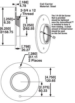 SPC Performance END MOUNT & ADAPTOR ASSY 25508