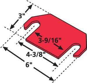 SPC Performance F/Liner Shim 1/16 In.(6)