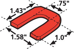 SPC Performance Vanhool Shims 1/32 In. (6)