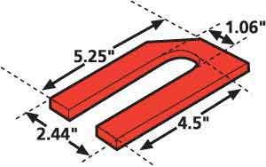 SPC Performance Prevost H /L Shim 1/8 (6)