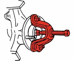 SPC Performance Front Hub & Axle Puller