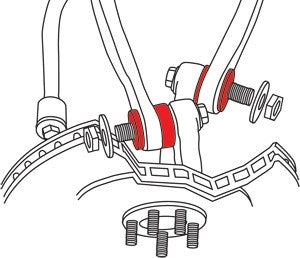 SPC Performance Rear Upper Control Arm Bushing