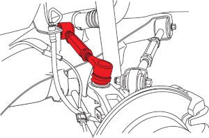 SPC Performance Adjustable Control Arm w/Ball Joint Rear EZ Arm XR 04-08 Acura TL