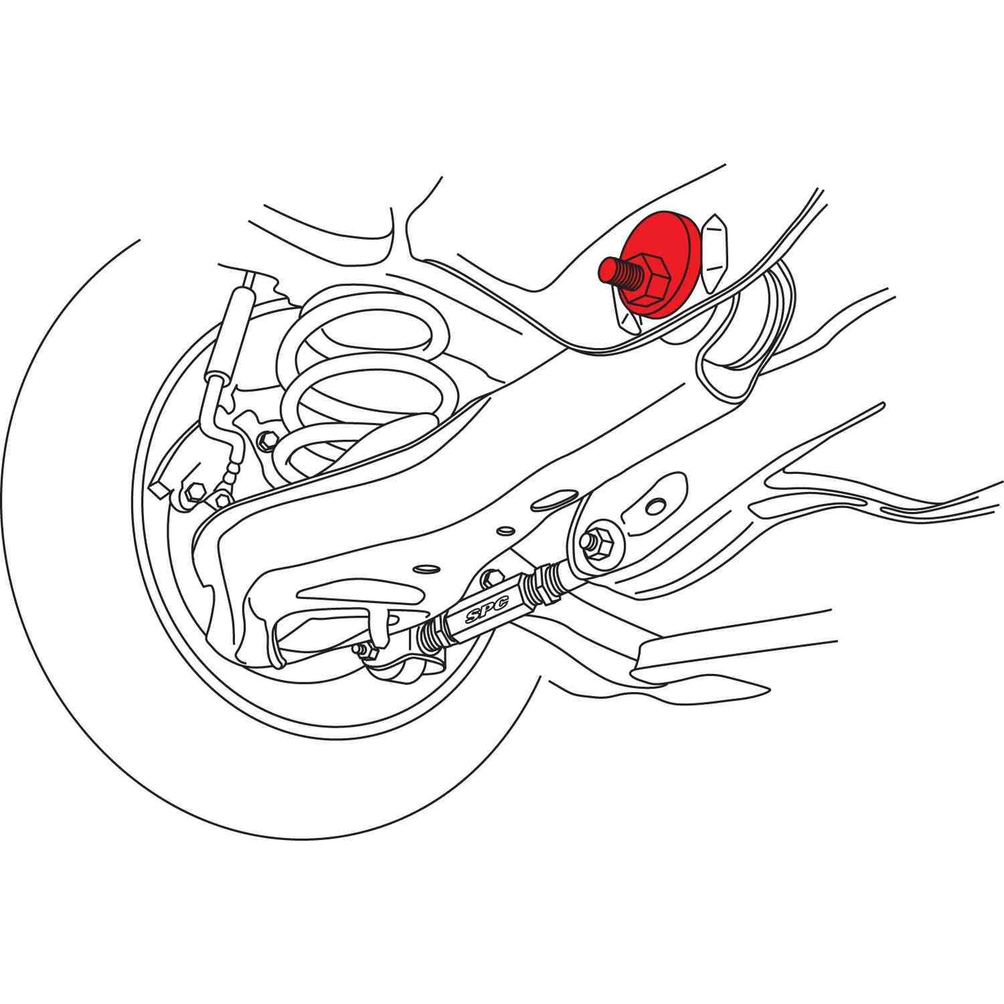 SPC Performance Mazda Rear Toe Cam