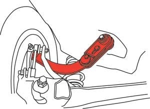 SPC Performance Rear Adjustable Camber Arm 07-10 Dodge Caliber/Jeep Patriot