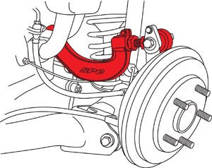 SPC Performance 06-15 Honda Civic/Acura CSX Rear Adjustable Control Arm 0PZW6