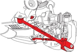 SPC Performance 2015+ Acura TLX Rear Adjustable Arm and Toe Cam Set 67560